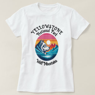Majestic Wolf of Yellowstone T-Shirt