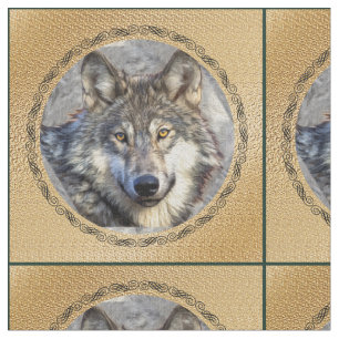 Majestic Wolf Stoff