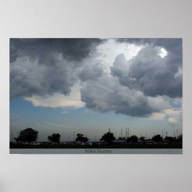 Majestic Wolken über dem 2. Poster (Vorne)