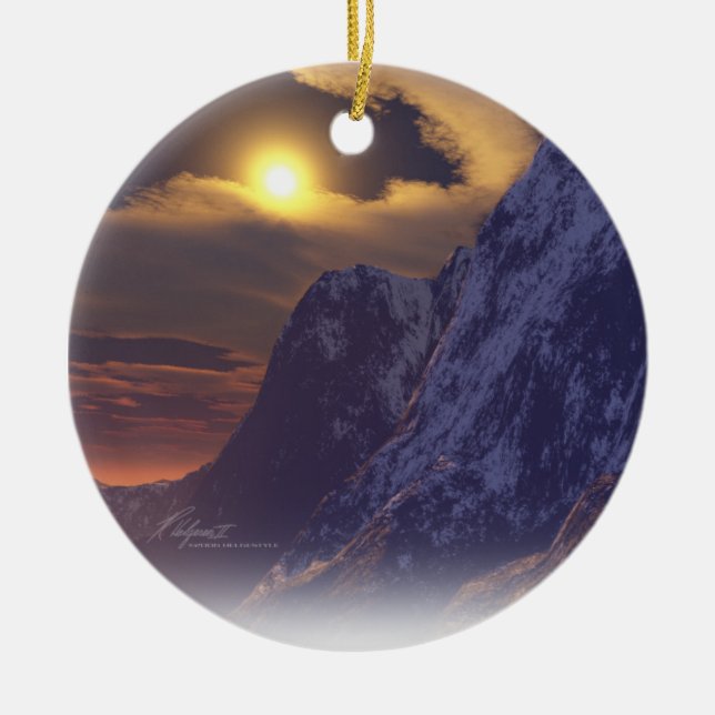 MAJESTISCH II KERAMIKORNAMENT (Vorne)
