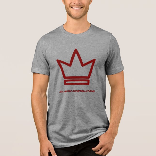 MAJESTISCHE STERNBILDER  Tri-Blend SHIRT (Vorderseite)