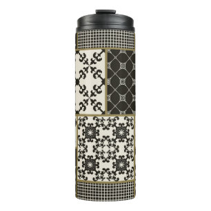 Majolica Fliesen islamische Motive. Thermosbecher