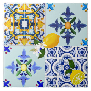 Majolika, mediterraner Stil Fliese