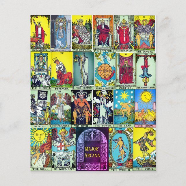 Major Arcana Tarot Card (Vorderseite)
