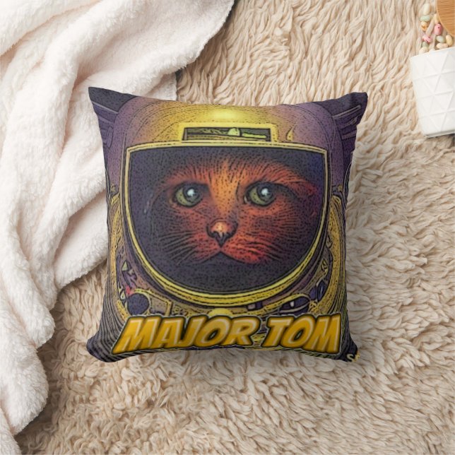 Major (Kitty) Tom: Kissen (Decke)