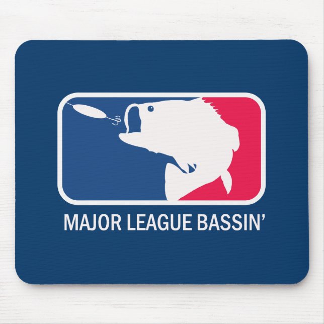 Major League Bassin Largemouth Bass Angler Mousepad (Vorne)