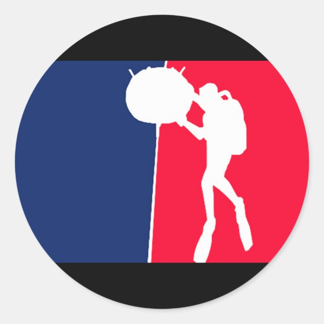 Major League EOD MCM 2 Runder Aufkleber (Vorderseite)