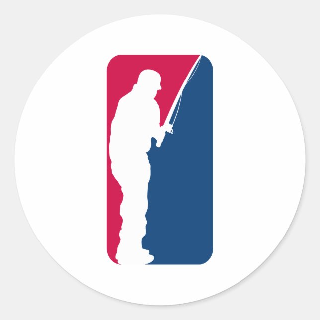Major League Fishing Runder Aufkleber (Vorderseite)