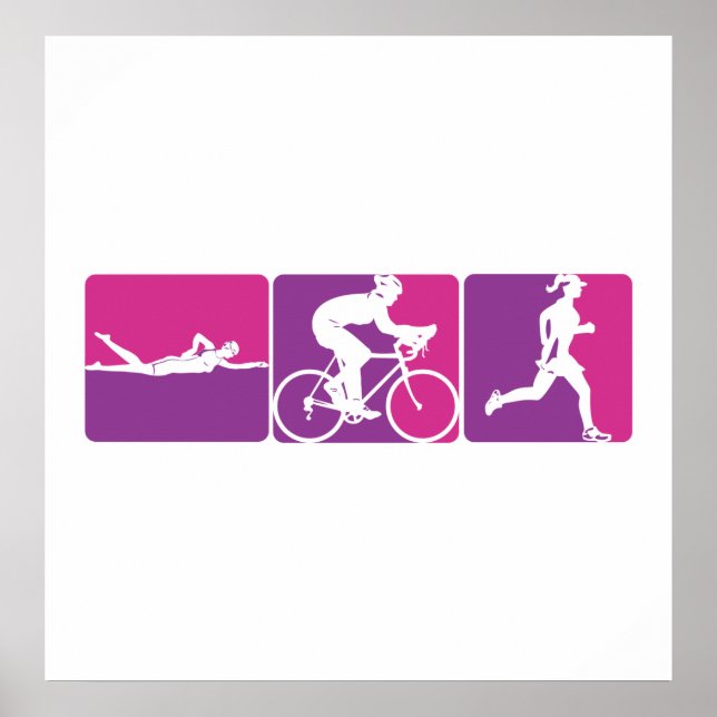 Major League Triathlon Poster (Vorne)