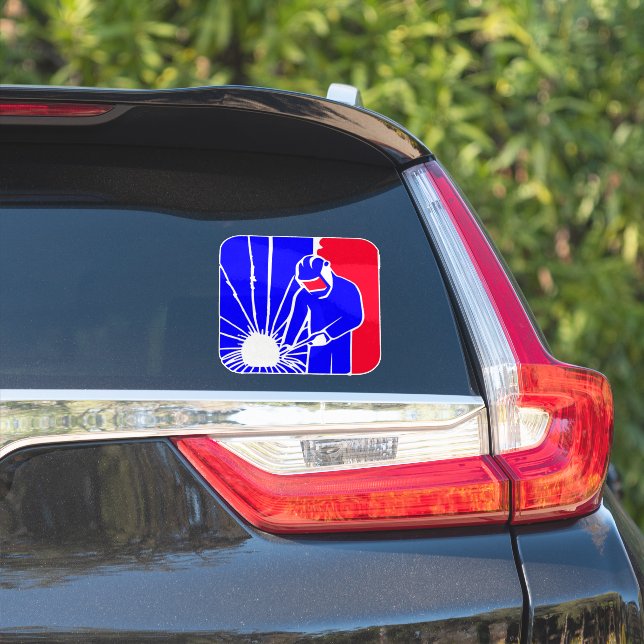 Major League Welder Sticker - Ideal Welding Gift (Auto Seite)