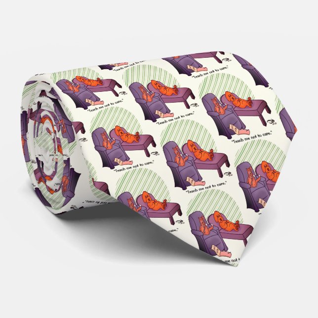 Major Loser lehren mich, keine Hals zu pflegen Krawatte (Gerollt)