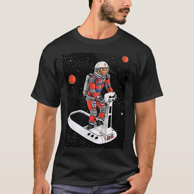 Major Matt Mason Space Sled T-Shirt (Vorderseite)
