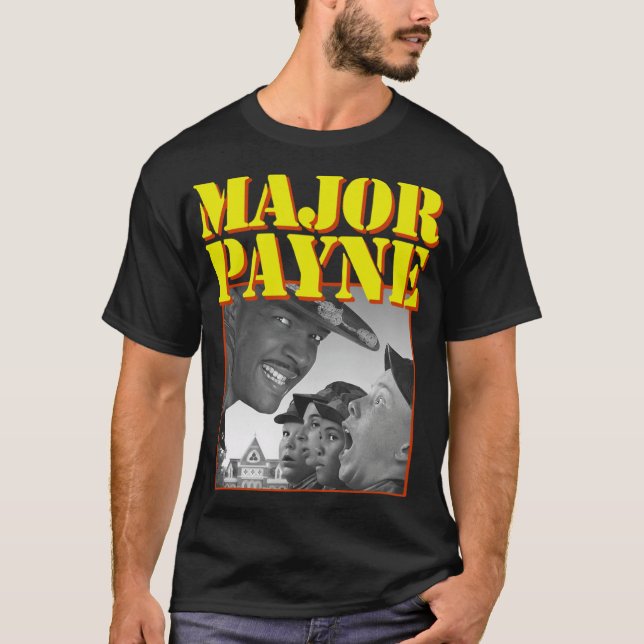 Major Payne Retro lustig T-Shirt (Vorderseite)
