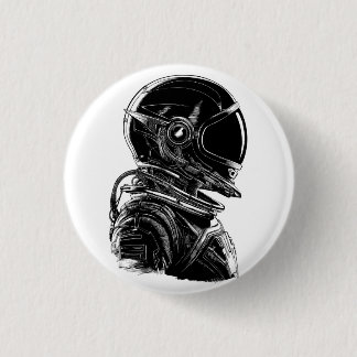 Major Tom the Astronaut Button