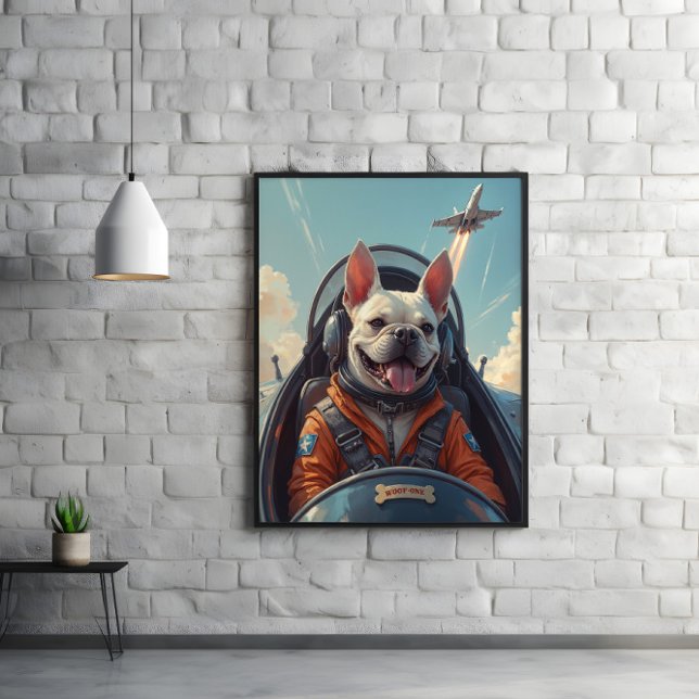 Major Woof Soars: Sky Bone Patrol Poster (Von Creator hochgeladen)