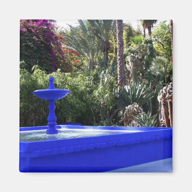 Majorelle Garden Magnet (Vorne)