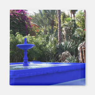 Majorelle Garten Magnet