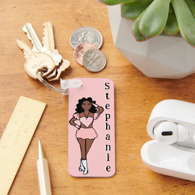 Majorette/Dancer Schlüsselanhänger Cotton Candy (Schreibtisch)