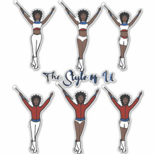 Majorette Quick Change Stickers(Cherry/Blueberry) Aufkleber