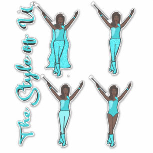 Majorette Sparkle Stickers (Jewel) Aufkleber