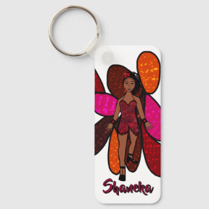Majorette /Tänzer Schlüsselanhänger Ruby Rüsche