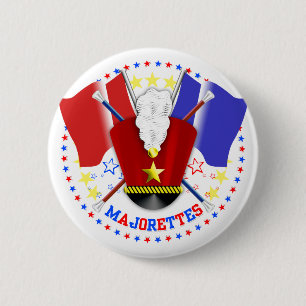 Majorettes Abzeichen Button