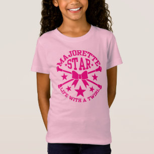 Majorettes, Majorette Star, überkreuzte Batons T-Shirt
