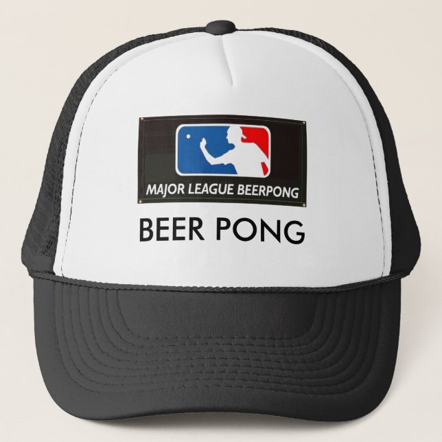 MajorLeagueBeerPong, BIER PONG Truckerkappe (Vorderseite)