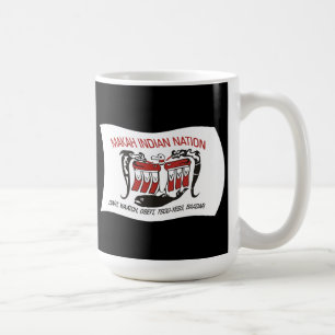 Makah-Stammes-Flaggen-Tasse Tasse