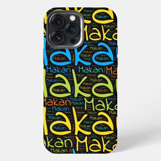 Makan iPhone Hülle (Rückseite)