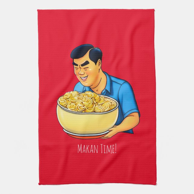 Makan Time Geschirrtuch (Vertikal)