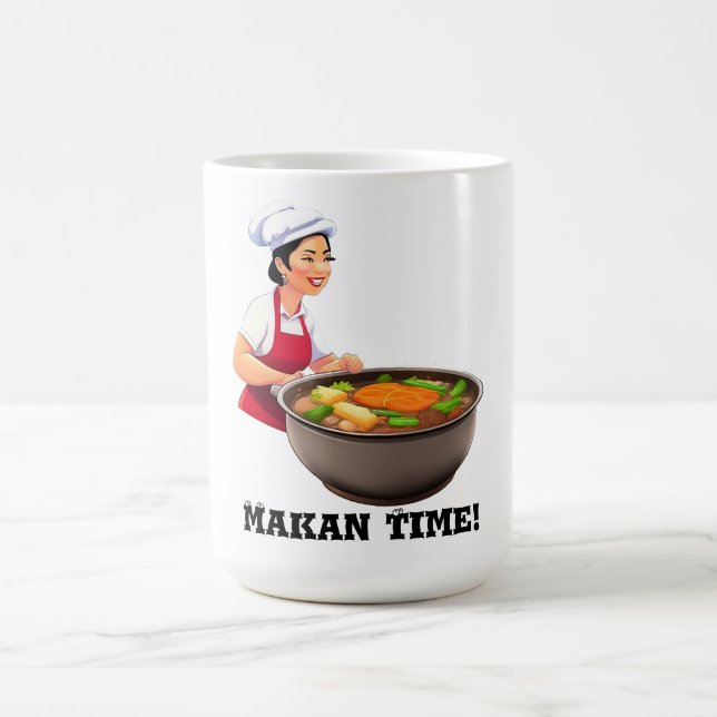 Makan Time - Singapur Verwandlungstasse (Zentrum)
