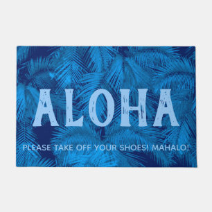 Makana Palmen-hawaiisches tropisches Blätter-Aloh Fußmatte