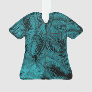 Makana Palms Hawaiian Tropical Blätter Aloha Shirt Ornament
