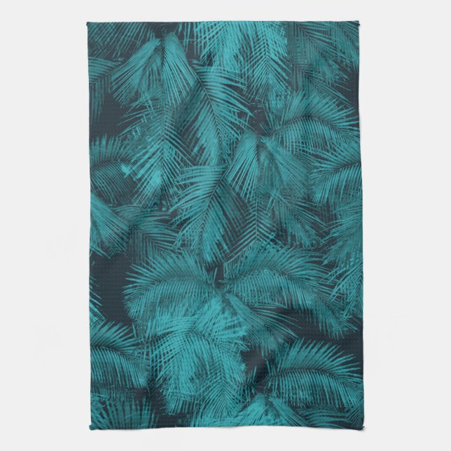 Makana Palms Hawaiian Tropical Kitetücher Handtuch (Vertikal)