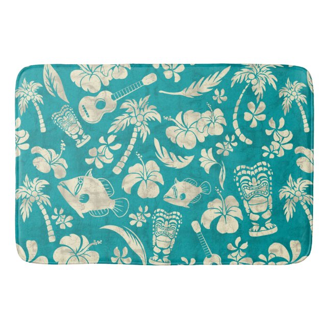 Makapuu Beach Hawaiian Batik Badematte (Vorderseite)