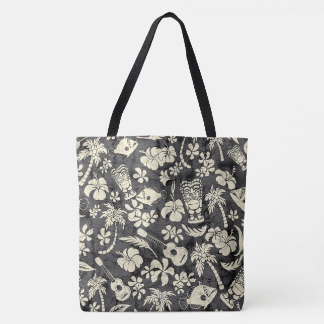 Makapuu Beach Hawaiian Batik Beach Bag (Vorderseite)
