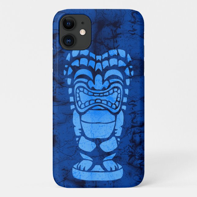Makapuu Beach Hawaiian Laughi Tiki Batik Case-Mate iPhone Hülle (Rückseite)