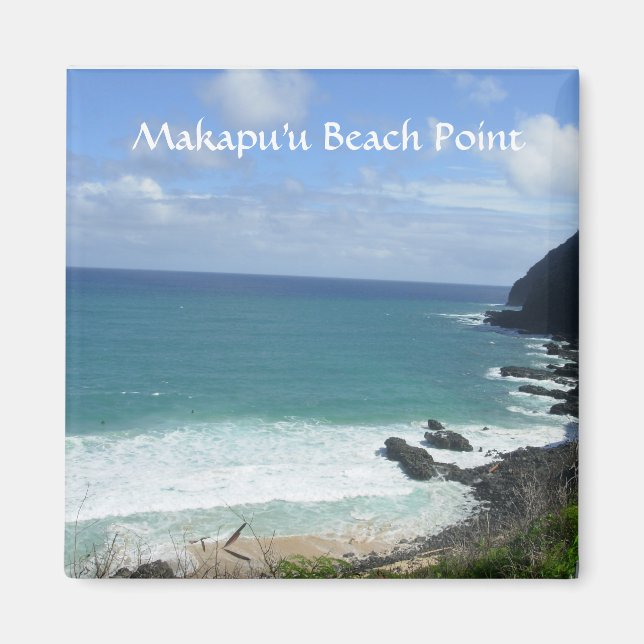 Makapu'u Beach Point-Magnet Magnet (Vorne)