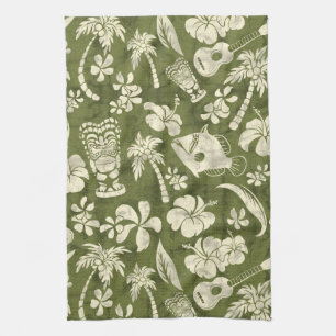 Makapuu Strand Hawaiian Batik Küchenhandtuch Handtuch