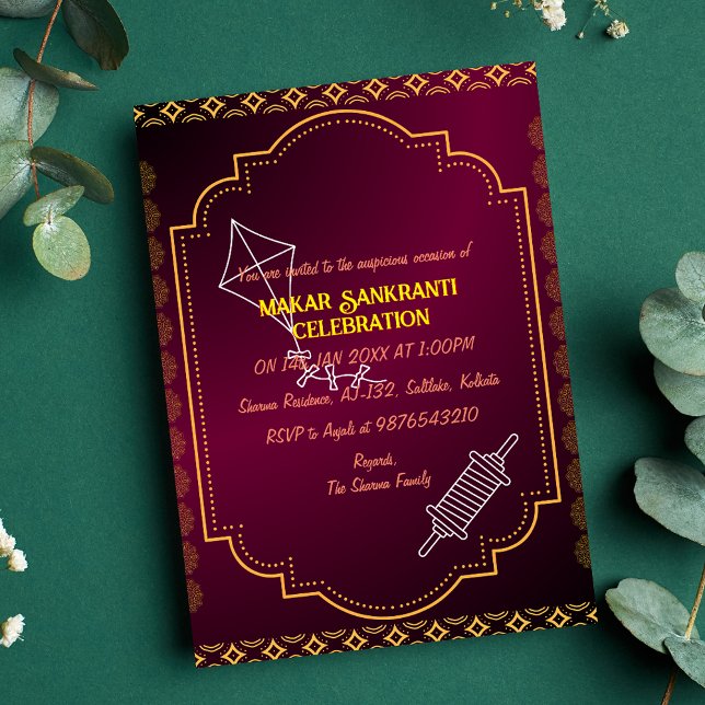 Makar Sankranti - Einladung (Von Creator hochgeladen)