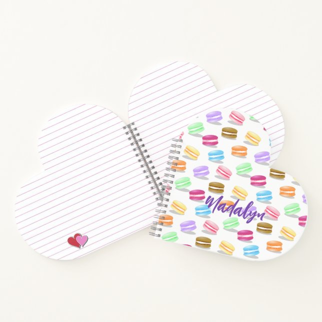 Makaronmuster Notizbuch (Innenseite)