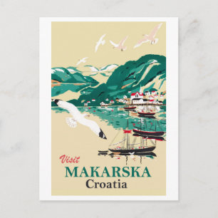 Makarska, Kroatien Postkarte