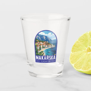 Makarska Kroatien Reisen Schnapsglas
