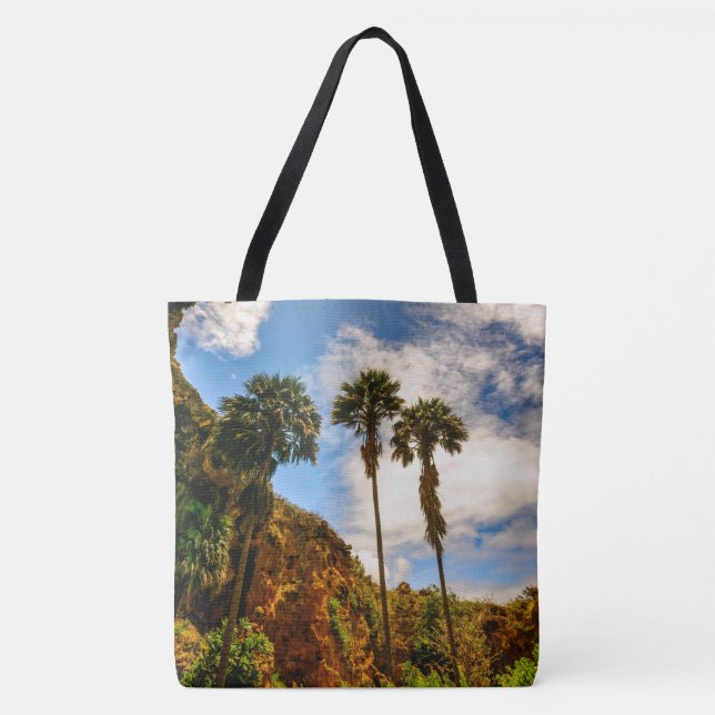 Makauwahi Cave Palms, Kauai, Hawaiian Beach Bag (Vorderseite)