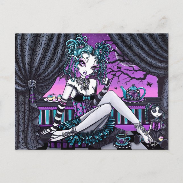 Makayla Adorable Fee Teatro Sociale Banca del Gott Postkarte (Vorderseite)