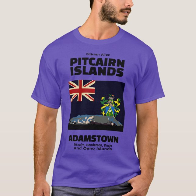 make a journey to Pitcairn Islands T-Shirt (Vorderseite)