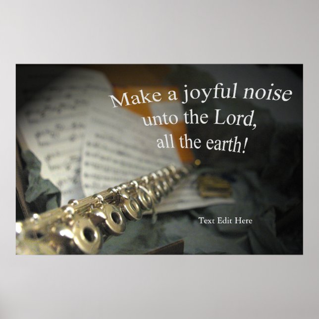 Make a Joyful Noise Poster (Vorne)
