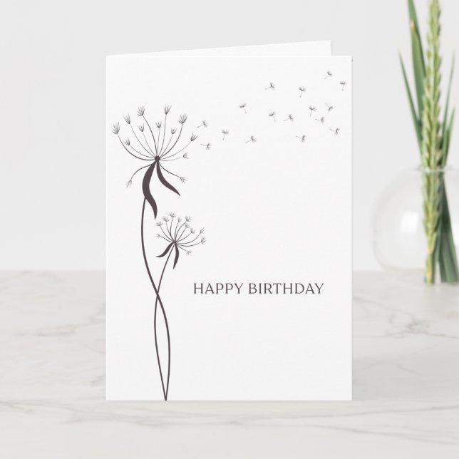 Make a Wish Birthday Greeting Card Karte (Vorderseite)