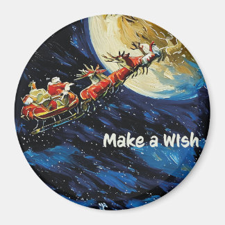 Make a Wish magnet, Christmas small gift Magnet